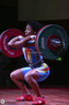 Штанга женская DHS Olympic 185 кг. для соревнований, аттестованная IWF   - фото 3