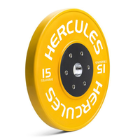Диск тяжелоатлетический тренировочный «Hercules» NEW, 15 кг 