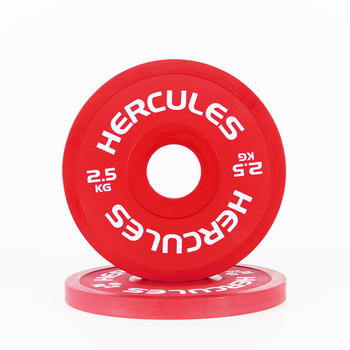Диск тренировочный «Hercules» 2,5 кг. красный  - фото 1