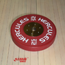 Диск тяжелоатлетический тренировочный «Hercules», 25 кг. красный   - фото 2